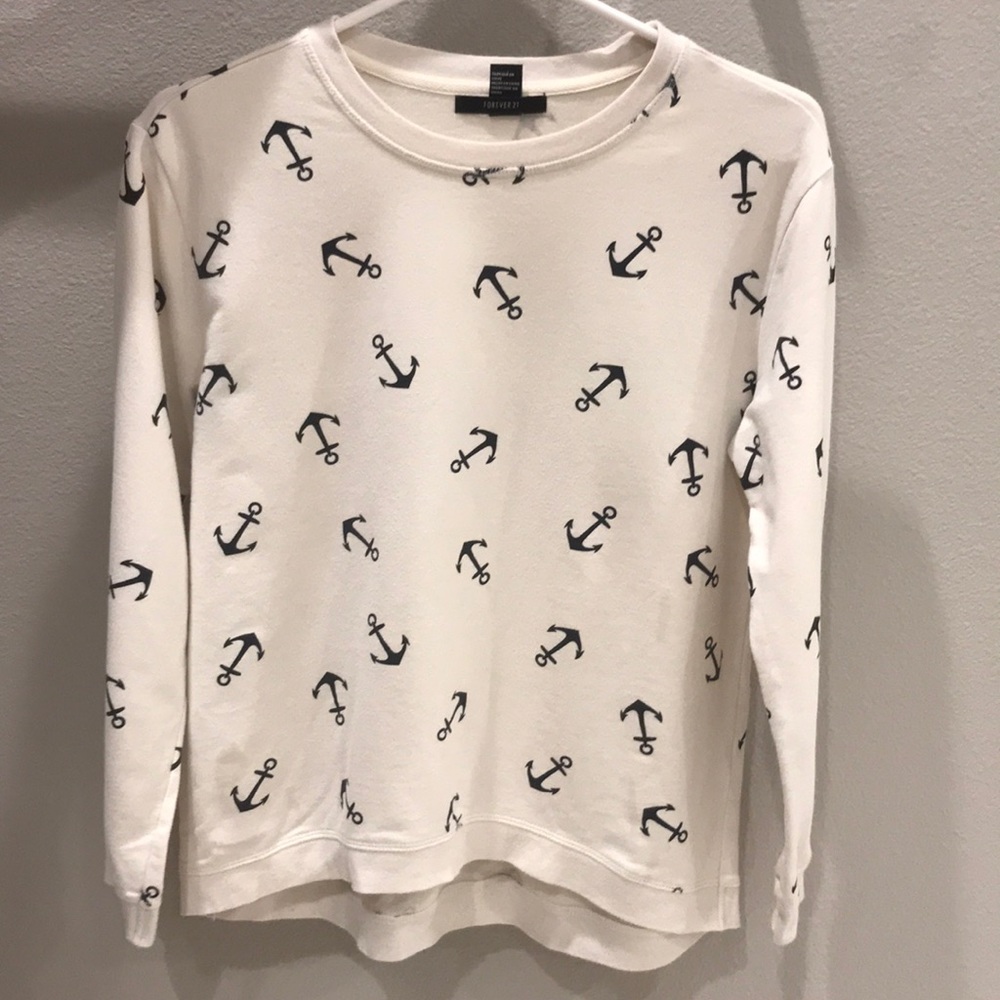 Forever21 anchor sweatshirt